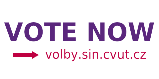 VOTE NOW Volte nyní